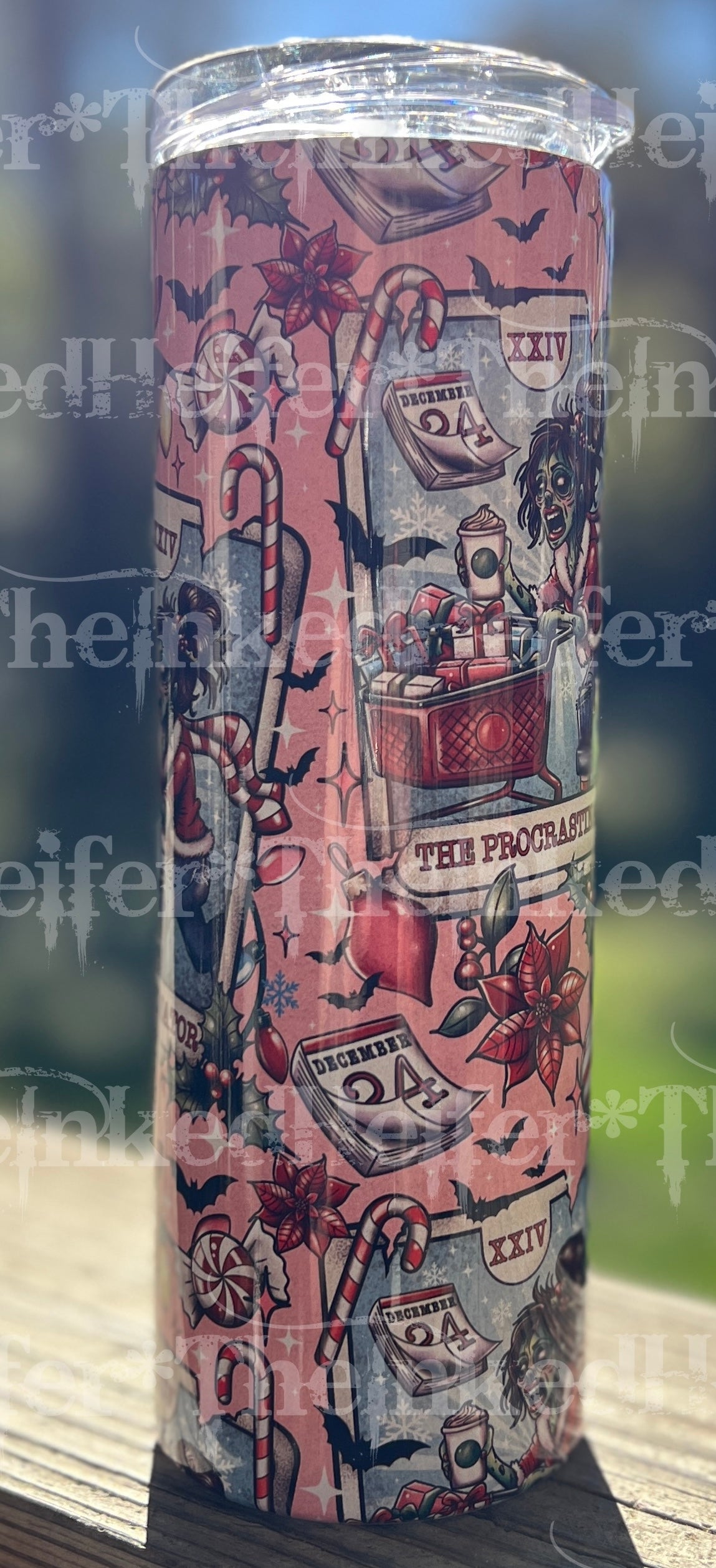 12 days of Christmas "THE PROCRASTINATOR" 20oz Tumbler