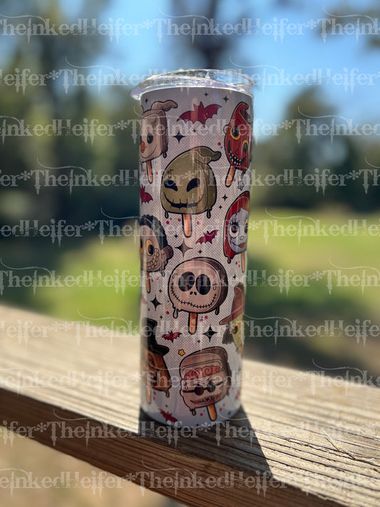 “Nightmare Popsicles” 20oz Halloween Tumblers