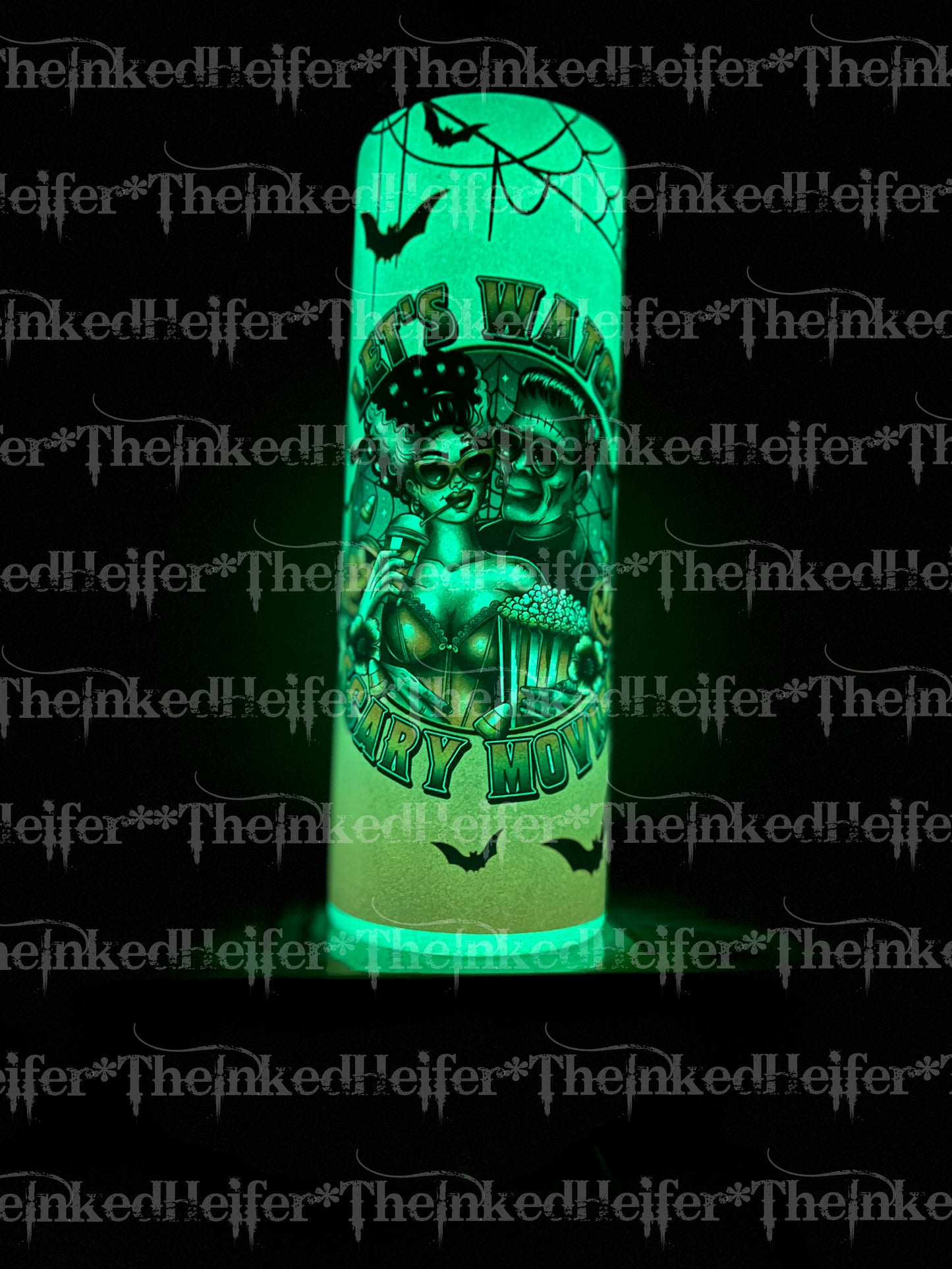 “Scary Movie” 20oz Glow-in-the-Dark Tumbler