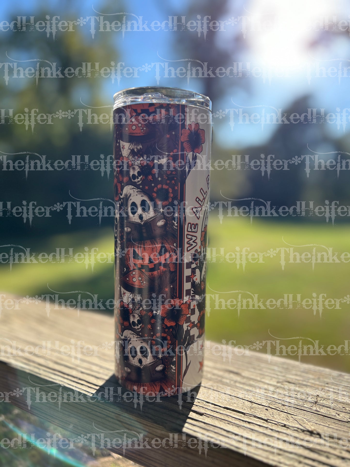 “Ghost Stories” 20oz Glow-in -the-Dark Tumbler