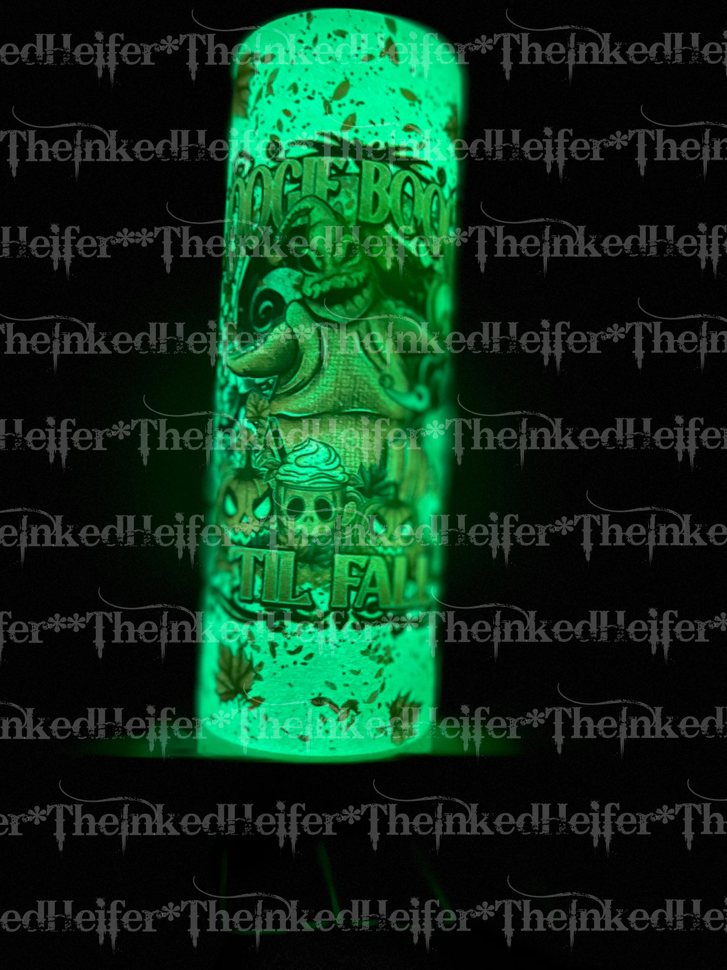 “Oogie Boogie” 20oz Glow-in-the-Dark Tumbler