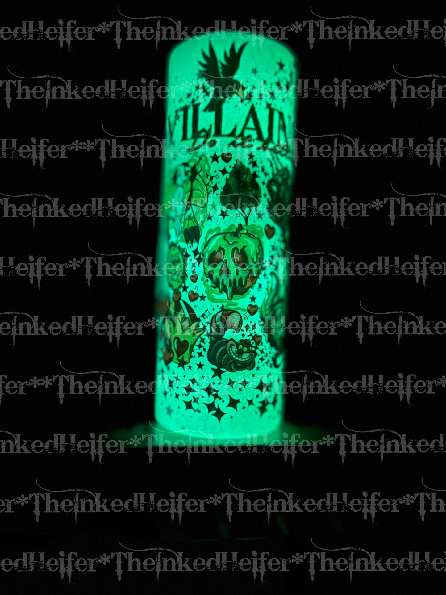 “Villains” 20oz Glow-in-the-Dark Tumbler