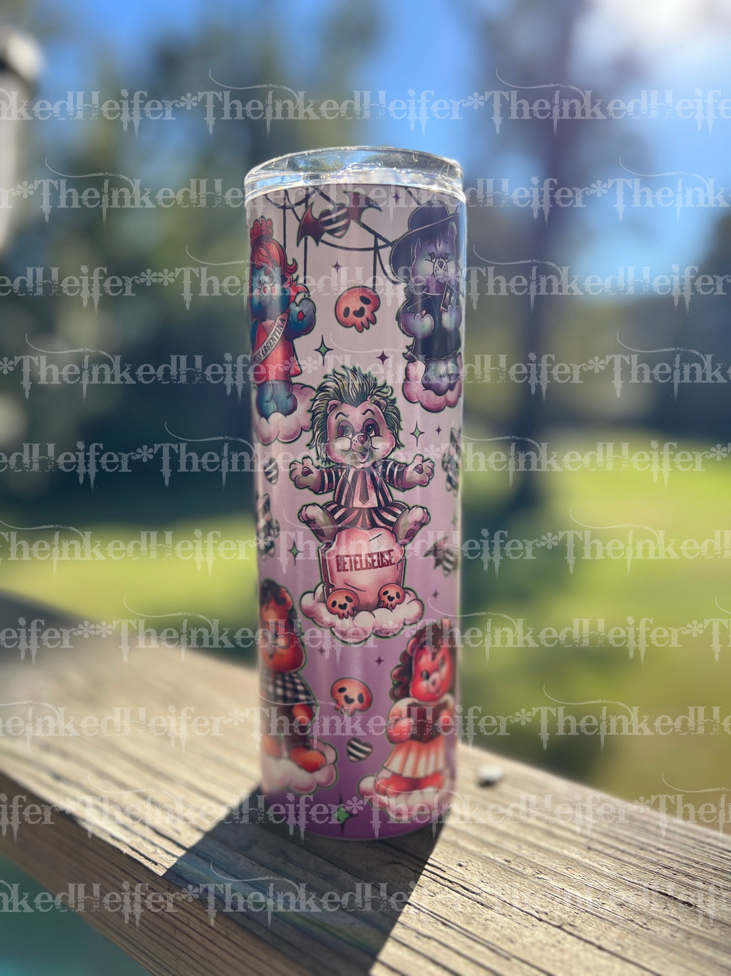 “Beetle Bears” 20oz Glow-in-the-Dark Beetlejuice Tumbler