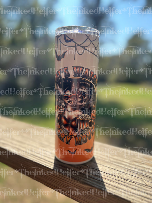 “Scary Movie” 20oz Glow-in-the-Dark Tumbler