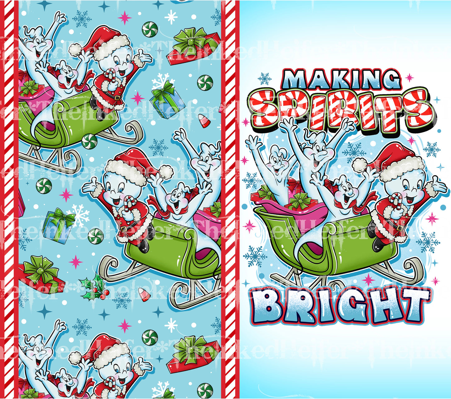 CASPER MAKING SPIRITS BRIGHT Christmas 20oz Tumbler