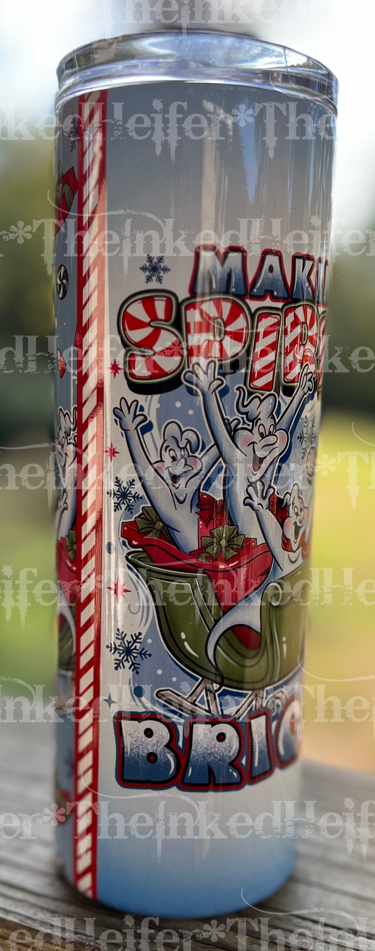 CASPER MAKING SPIRITS BRIGHT Christmas 20oz Tumbler