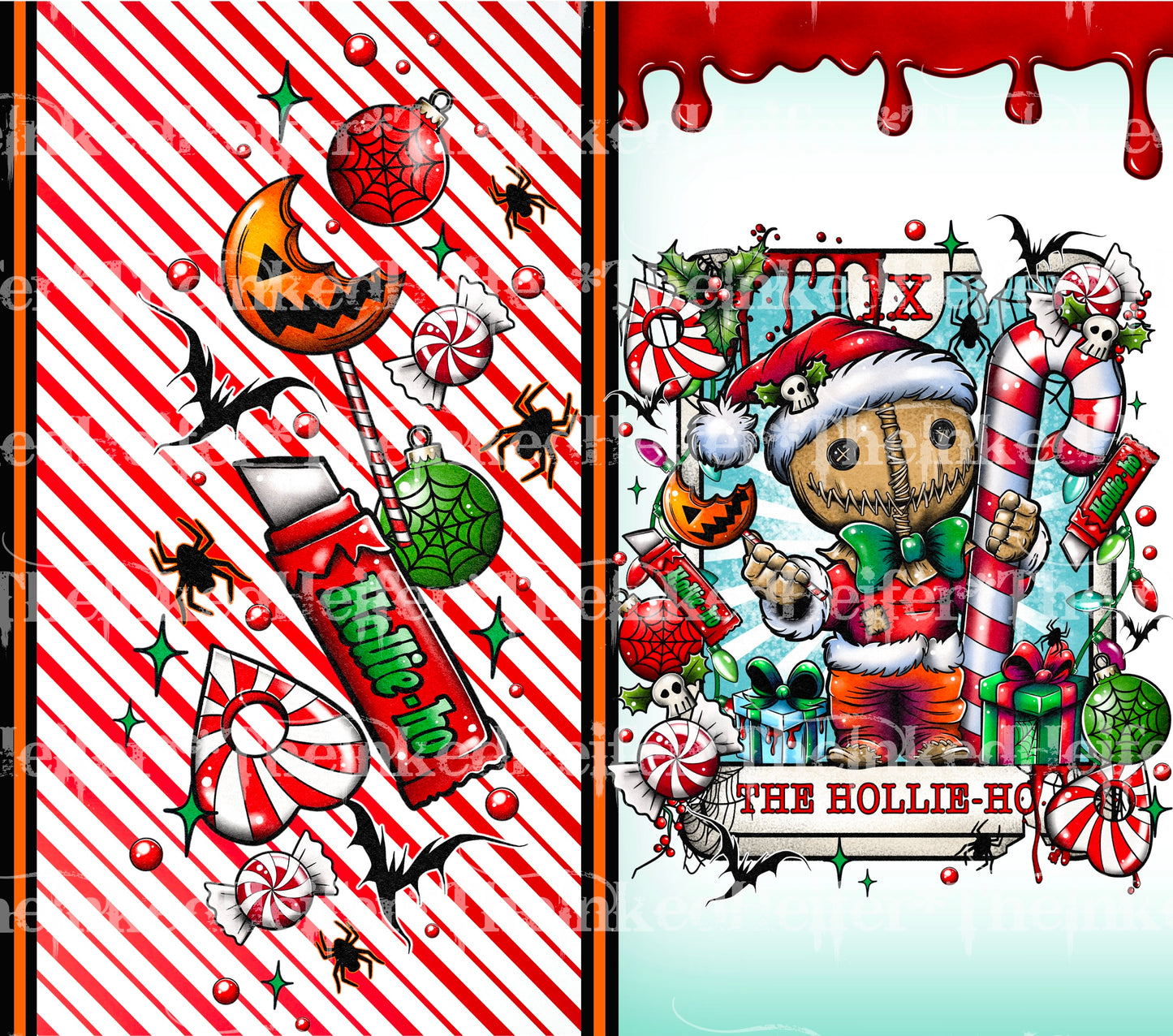 12 days of Christmas "THE HOLLIE-HO" 20oz Tumbler