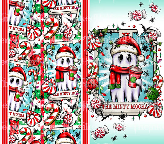 12 days of Christmas "THE MINTY MOCHA" 20oz Tumbler