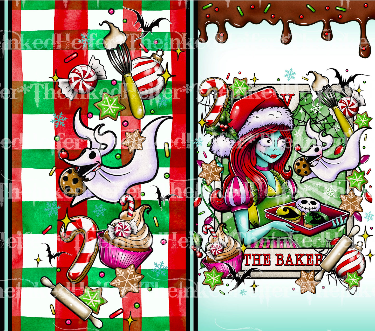 12 days of Christmas "THE BAKER" 20oz Tumbler