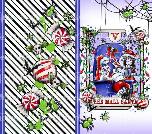 12 days of Christmas "THE MALL SANTA" 20oz Tumbler