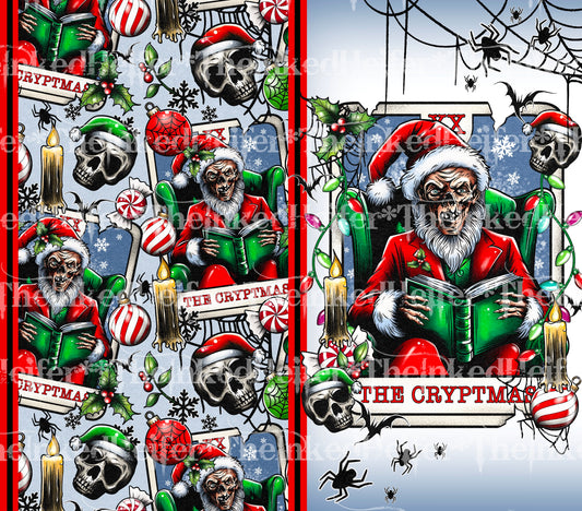 12 days of Christmas "THE CRYPTMAS" 20oz Tumbler